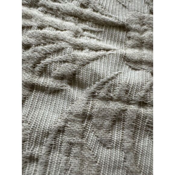 Rachel Zoe Los Angeles Cotton Embroidered Duvet Cover and 2 shams, King, Beige - Picture 2 of 11